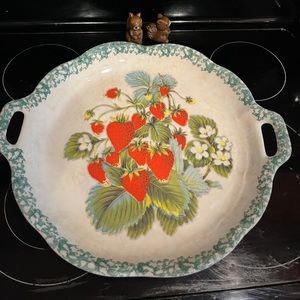 Strawberry Serving Tray